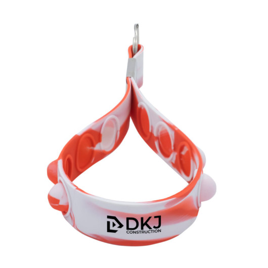 Red Fidget Popper Keychains
